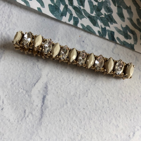 J. Crew Marquis Cut Rhinestone Bracelet - Picture 5 of 7